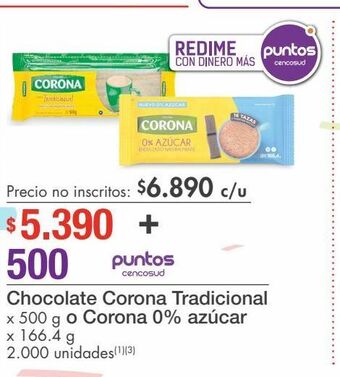 Metro Chocolate corona x 500g oferta