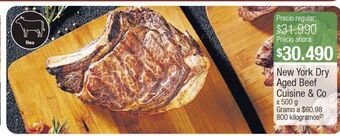 Jumbo New york dry aged beef cuisine & co x 500 g oferta