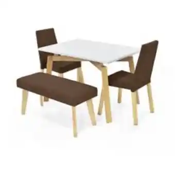Falabella Juego de comedor ibiza valencia 4 puestos oferta