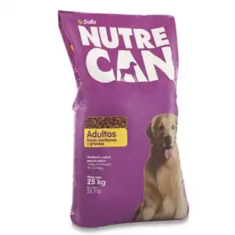 Makro Alimento perro nutrecan adulto raza mediana raza grande 25kg oferta