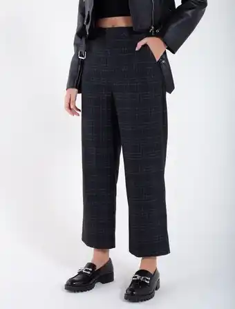 Naf Naf Pantalón recto de tiro alto oferta