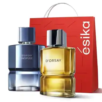 Ésika Set perfume de hombre d'orsay + d'orsay inspire oferta