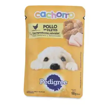Makro Alimento humedo pedigree cachorros pollo 100g oferta