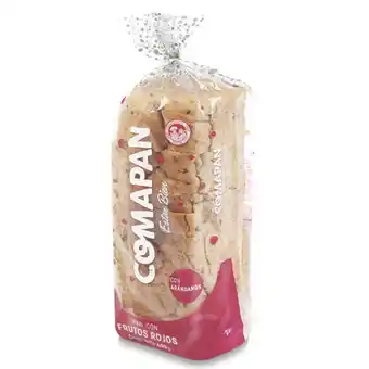 Makro Pan integral frutos rojos comapan 400g oferta