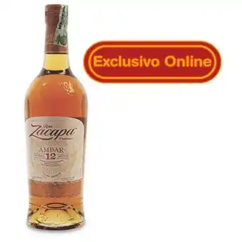 Makro Ron zacapa centenario ambar sistema 12 solera 750ml oferta