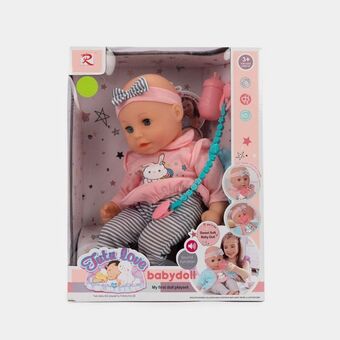 Panamericana Bebé de 36 cm con sonido y accesorios oferta