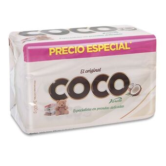 Makro Jabon barra coco varela 3ux300g oferta