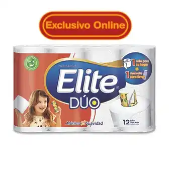 Makro Papel higienico elite duo 31.2m x 12u oferta