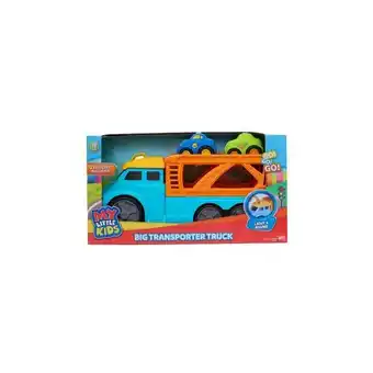 Alkosto Camión de juguete truck my little kids con 2 autos happy line oferta