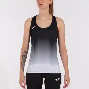 Joma Camiseta tirantes mujer elite vii negro blanco gris oferta