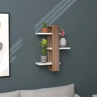 Éxito Mueble auxiliar para plantas sl1103 eco roble blanco oferta