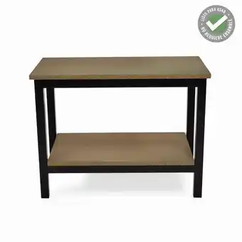 Éxito Mesa auxiliar brooklyn cenizo oferta