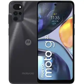 Linio Celular motorola moto g22 - 128gb - negro oferta