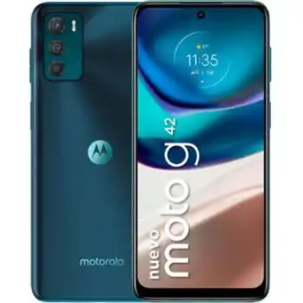 Linio Celular motorola g42 color verde oferta