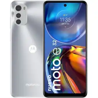 Linio Celular motorola moto e32 dual sim 64gb 4gb ram plata oferta