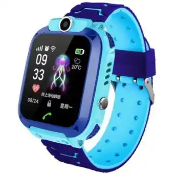 Linio Q12 reloj inteligente de los niños ip67 resistente al agua reloj teléfono posicionamiento reloj de pulsera inteligente conect oferta
