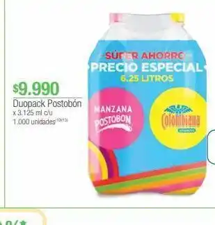 Jumbo Duopack postobón x 3.125 ml c/u oferta