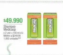 Jumbo Shampoo medicasp x 2 und x 100 ml c/u oferta