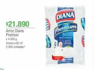 Jumbo Arroz diana premiun x 4.000 g oferta