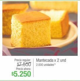 Jumbo Mantecada x 2 und oferta