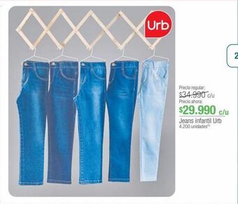 Jumbo Jeans infantil urb oferta