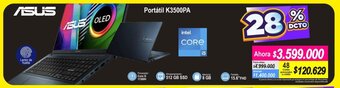 Alkomprar Asus Portátil K3500PA oferta