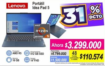 Alkomprar Lenovo Portátil Idea Pad 5 oferta