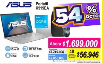 Alkomprar Asus Portátil X515EA oferta