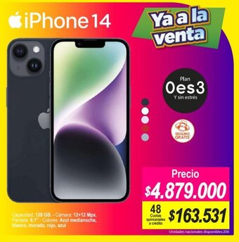 Alkomprar iPhone 14 oferta
