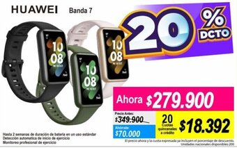 Alkomprar Huawei Banda 7 oferta