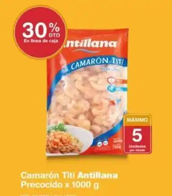 Makro Camarón Titi Antillana Presocido x 1000g oferta