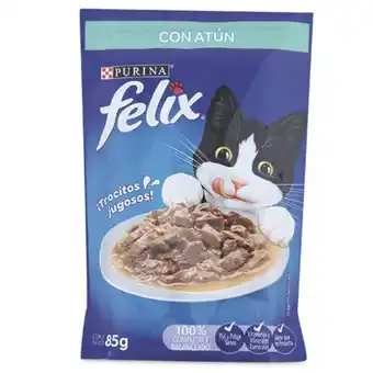 Makro Alimento humedo gato felix atun salsa 85g oferta