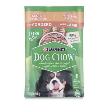 Makro Alimento humedo dogchow cordero adulto pequeno 100g oferta