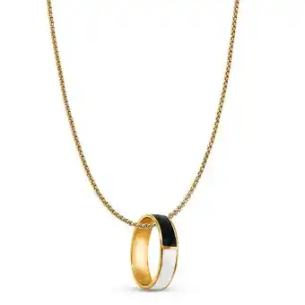 Estuche de collar + anillo holy blanc