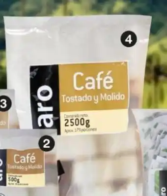 Makro Café Aro Tostado y Molido x 2500g oferta