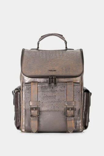 Vélez Morral rioja de cuero para mujer folia con efecto desgastado oferta