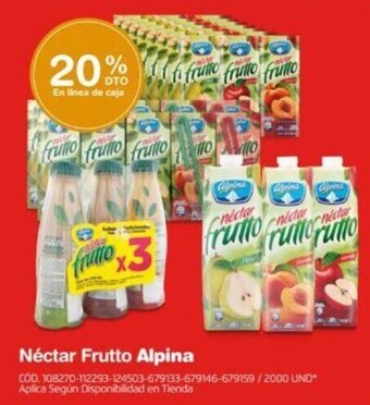 Makro Néctar Frutto Alpina oferta