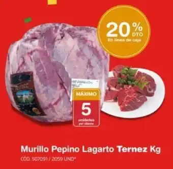 Makro Murillo Pepino Lagarto Ternez x kg oferta