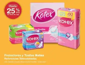 Makro Protectores y Toallas Kotex referencias seleccionadas oferta