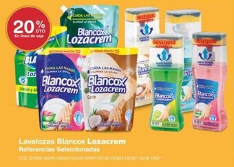 Makro Lavalozas Blancox Lozacrem referencias seleccionadas oferta