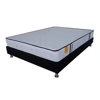 Alkosto Combo colchón romance relax experience basic semidoble+ base cama oferta