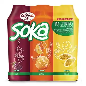 Makro Refresco soka surtido 410mlx3u oferta