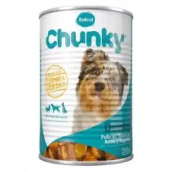 Home Sentry Alimento humedo perro chunky 11066al 395 gr carne cachorros adultos oferta