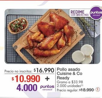 Metro Pollo asado cuisine & co oferta