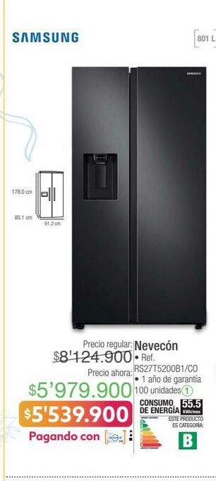 Jumbo Nevecón samsung oferta