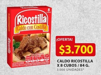 Ara Caldo Ricostilla x 8 cubos / 84g oferta