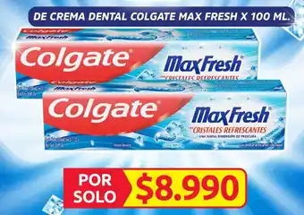 Ara Crema Dental Colgate Max Fresh x 100ml oferta