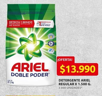 Ara Detergente Ariel Regular x 1.500g oferta