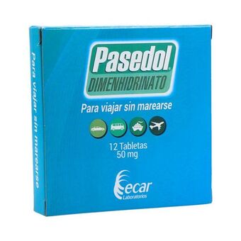 Cruz verde Pasedol 50 mg caja x 12 tabletas oferta