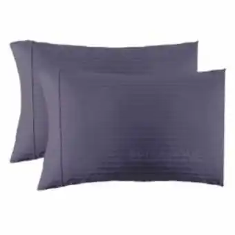 Falabella Fundas para almohada 50x90 cm king x 2 unidades bella home gris oscuro oferta